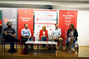 Panel rasprava 'Kultura kao dodana vrijednost u lokalnim medijima' na Sveučilištu Sjever FOTO//MATEA KONFIC
